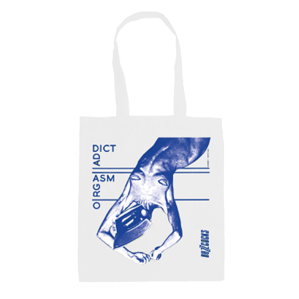 Orgasm Addict White Tote Bag