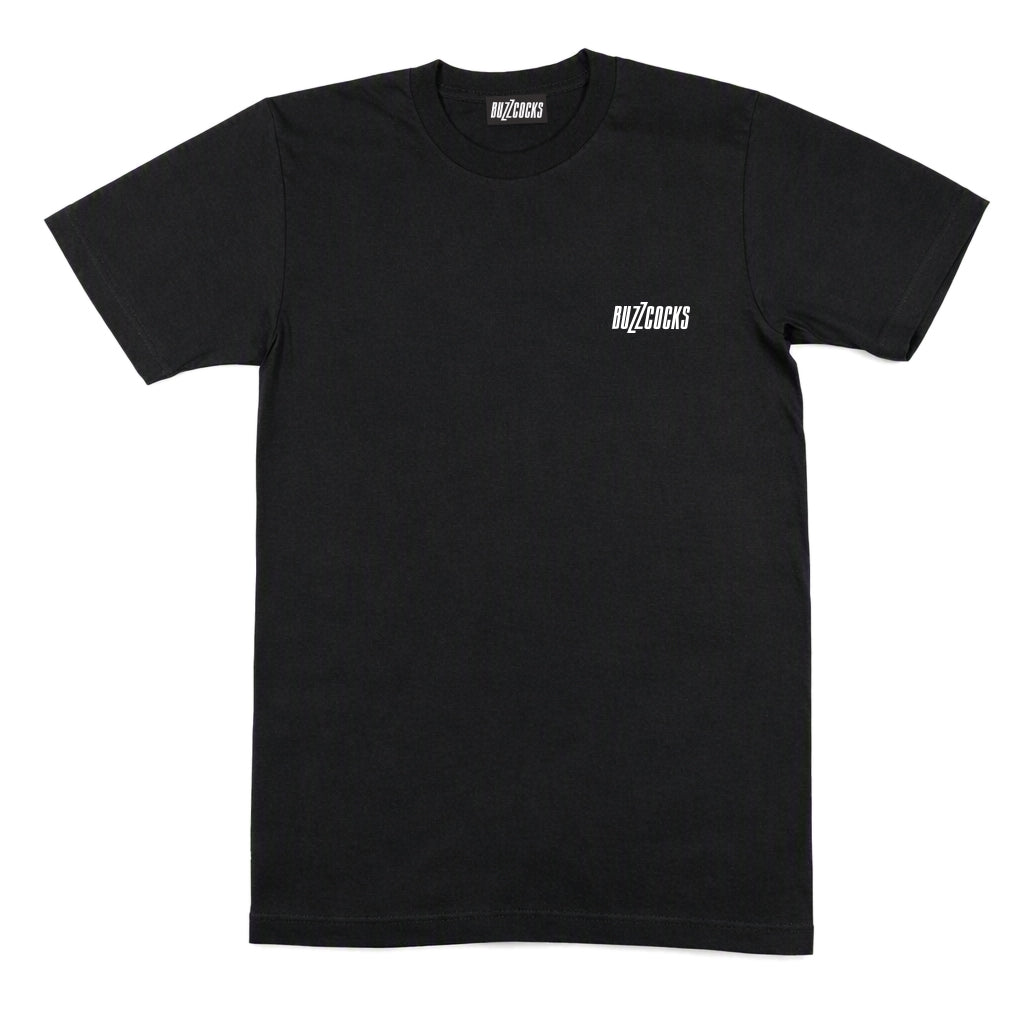 White Logo Tour T-Shirt Black