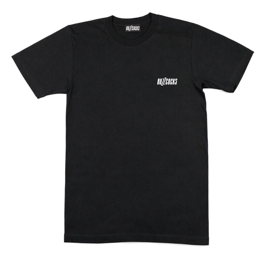 White Logo Tour T-Shirt Black