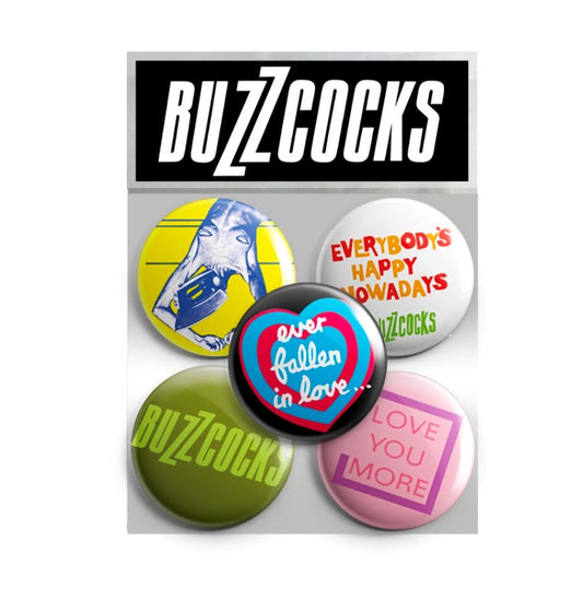 Buzzcocks Badge Set