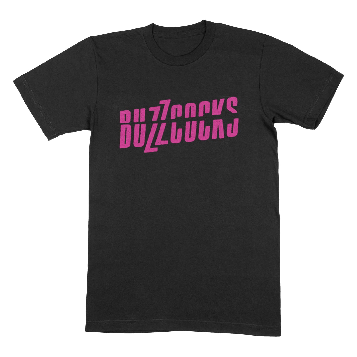 Pink Logo Black T-Shirt